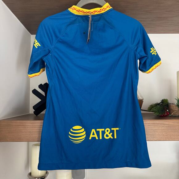 Nike Club America Away Jersey in Blue/Yellow - Picture 6 of 8
